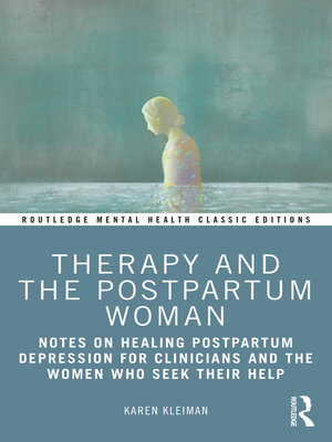 cover image of Therapy and the Postpartum Woman